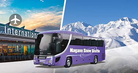 Nagano Snow Shuttle Bus.